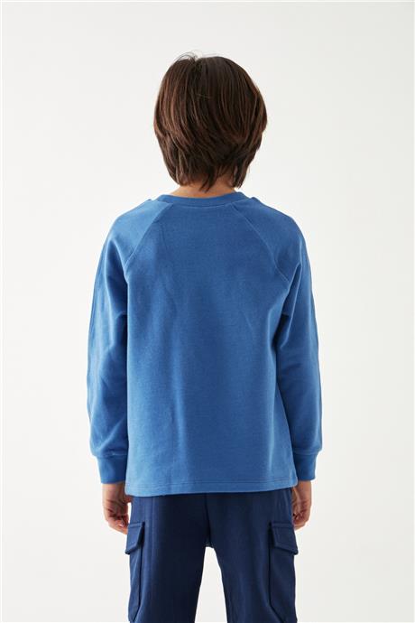 Swatsky Erkek Çocuk Saks T-Shirt