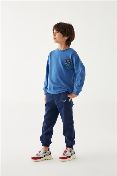 Swatsky Erkek Çocuk Saks T-Shirt