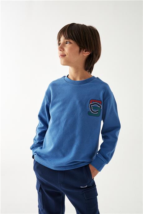 Swatsky Erkek Çocuk Saks T-Shirt