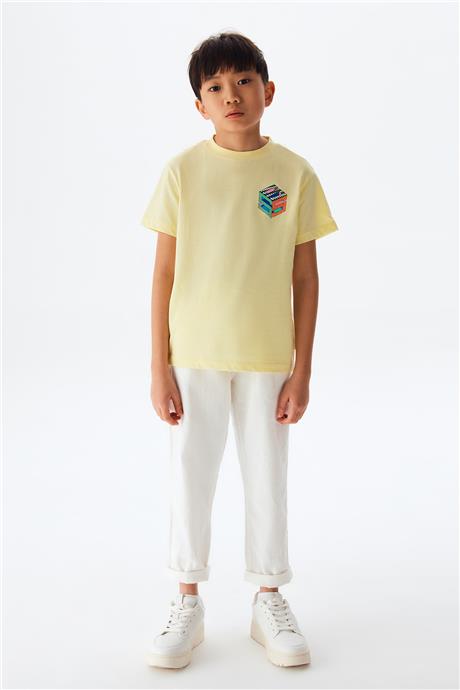 Swatsky Erkek Çocuk Sarı Tshirt