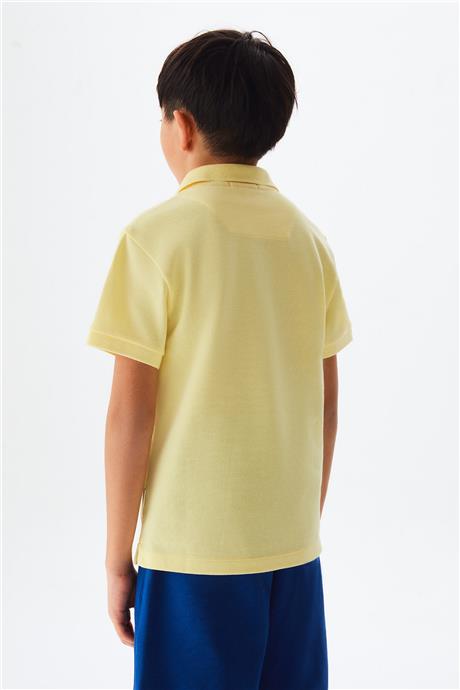 Swatsky Erkek Çocuk Sarı Tshirt