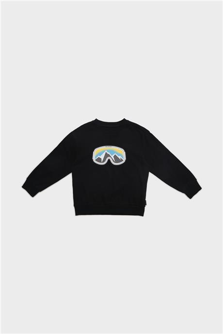 Swatsky Erkek Çocuk Siyah Sweatshirt