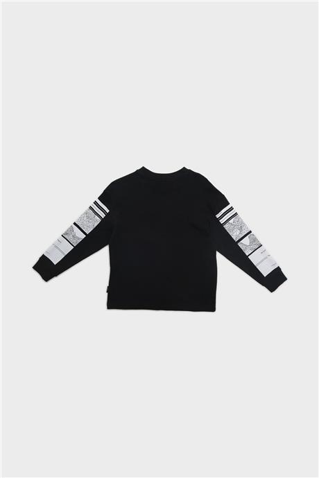 Swatsky Erkek Çocuk Siyah T-Shirt