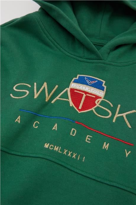 Swatsky Erkek Çocuk Yeşil Eşofman Üstü