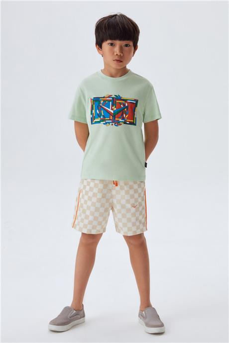 Swatsky Erkek Çocuk Yeşil T-Shirt
