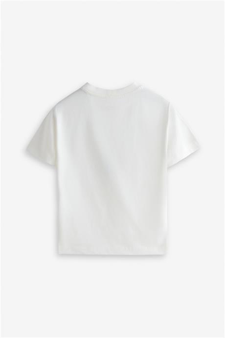 Swatsky Kız Çocuk Beyaz T-Shirt