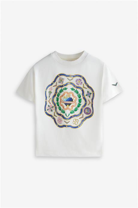 Swatsky Kız Çocuk Beyaz T-Shirt