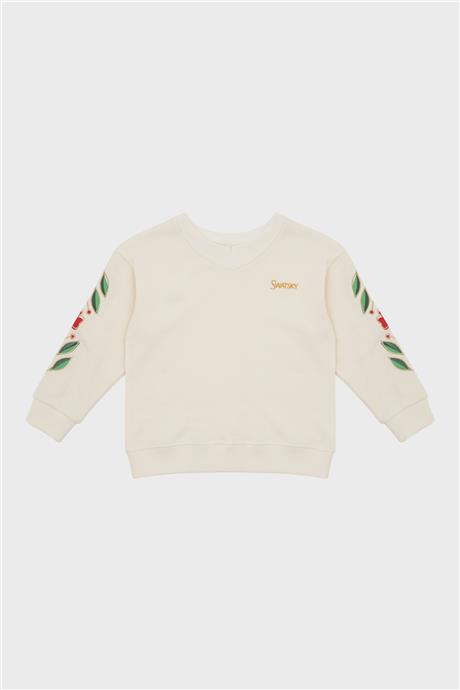 Swatsky Kız Çocuk Ekru Sweatshirt