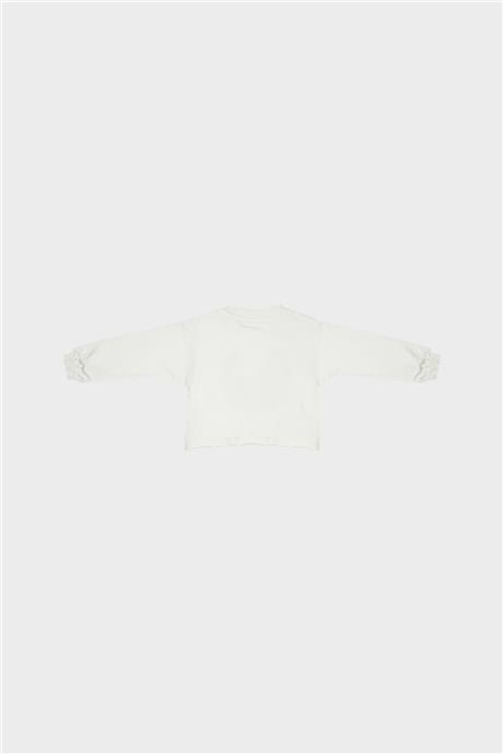 Swatsky Kız Çocuk Ekru Sweatshirt