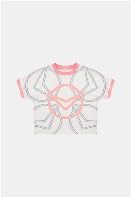 Swatsky Kız Çocuk Ekru T-Shirt