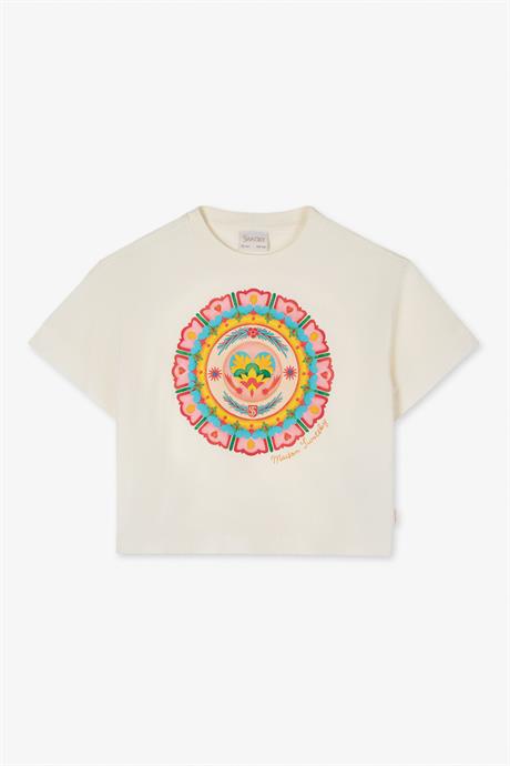 Swatsky Kız Çocuk Krem TshirtSwatsky Kız Çocuk Krem Tshirt