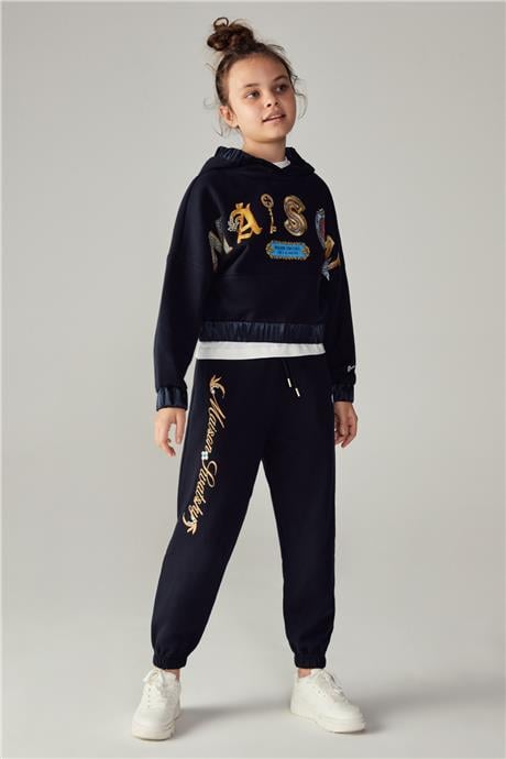 Swatsky Kız Çocuk Lacivert Sweatshirt
