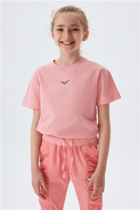 Swatsky Kız Çocuk Pembe Eşofman Altı