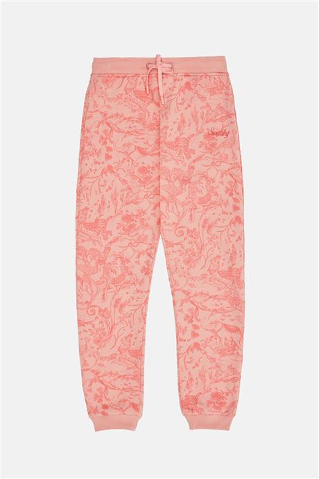 Swatsky Kız Çocuk Pembe Eşofman Altı