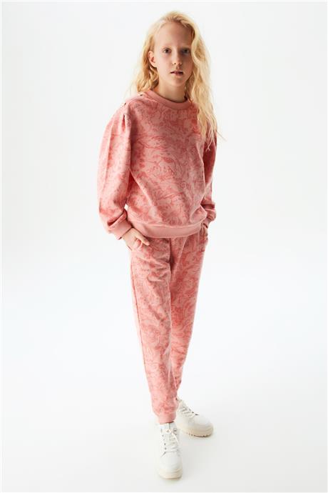 Swatsky Kız Çocuk Pembe Sweatshirt
