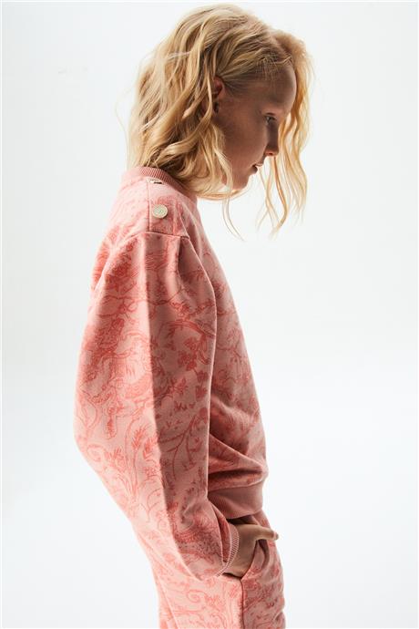 Swatsky Kız Çocuk Pembe Sweatshirt