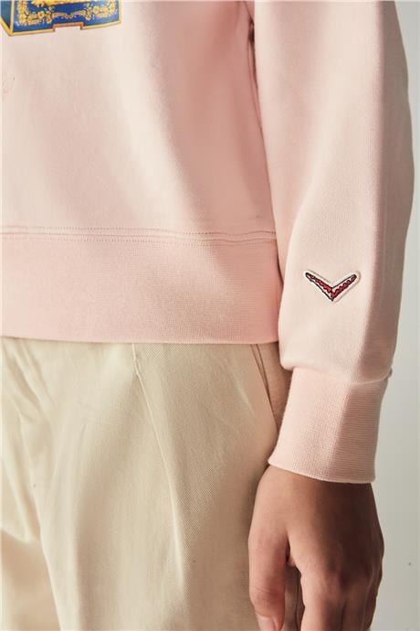 Swatsky Kız Çocuk Pembe Sweatshirt