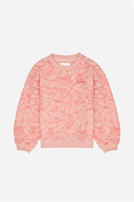Swatsky Kız Çocuk Pembe Sweatshirt