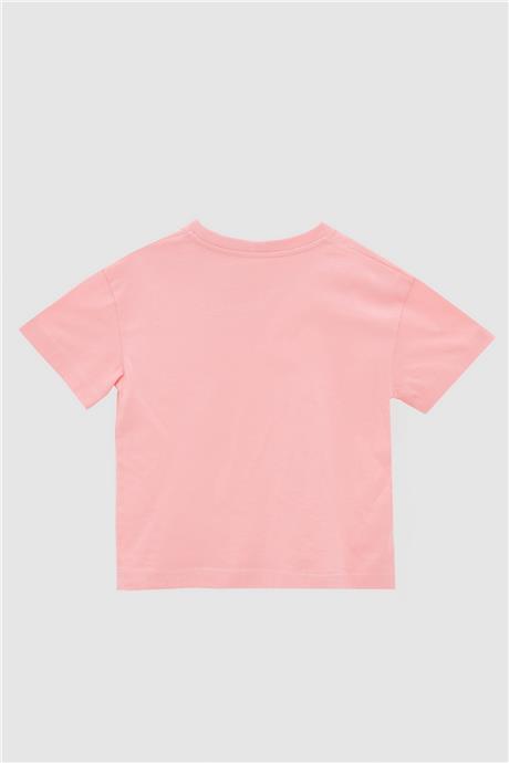 Swatsky Kız Çocuk Pembe T-Shirt