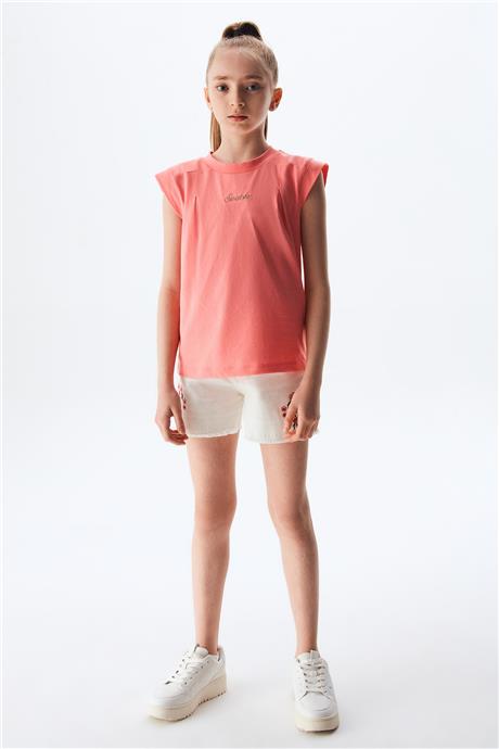 Swatsky Kız Çocuk Pembe Tshirt