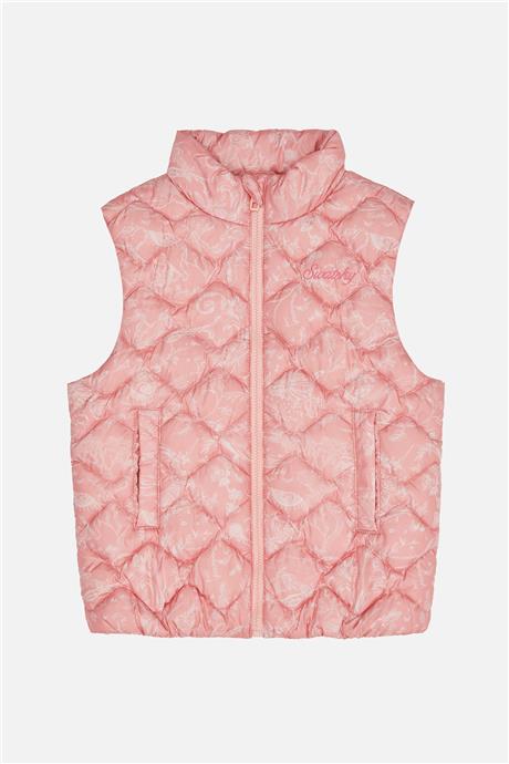 Swatsky Kız Çocuk Pembe Yelek