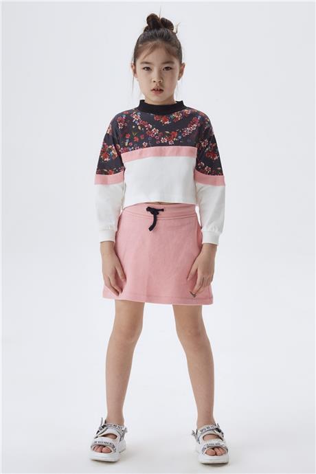 Swatsky Kız Çocuk Renkli Sweatshirt