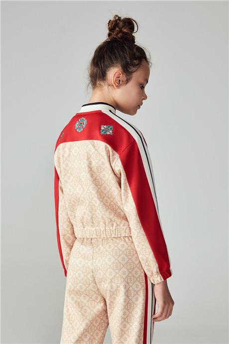 Swatsky Kız Çocuk Renkli Sweatshirt