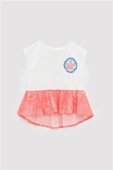 Swatsky Kız Çocuk Renkli T-Shirt