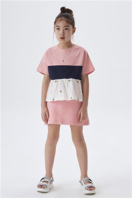 Swatsky Kız Çocuk Renkli T-Shirt
