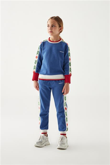 Swatsky Kız Çocuk Saks Sweatshirt