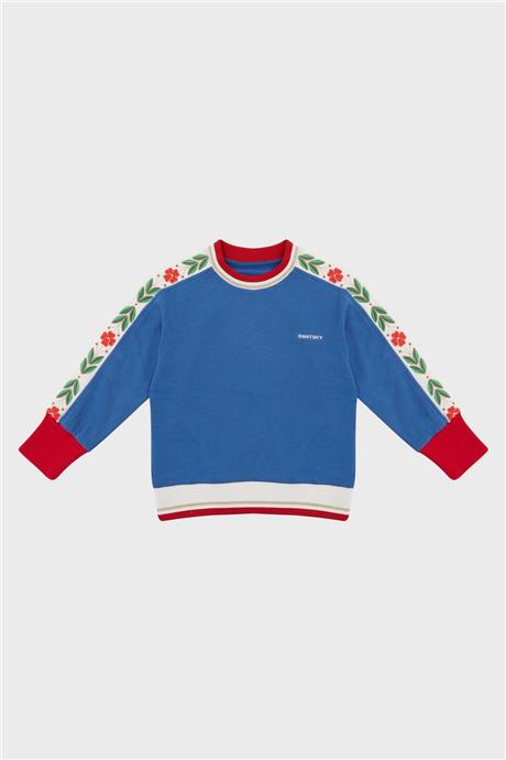 Swatsky Kız Çocuk Saks Sweatshirt