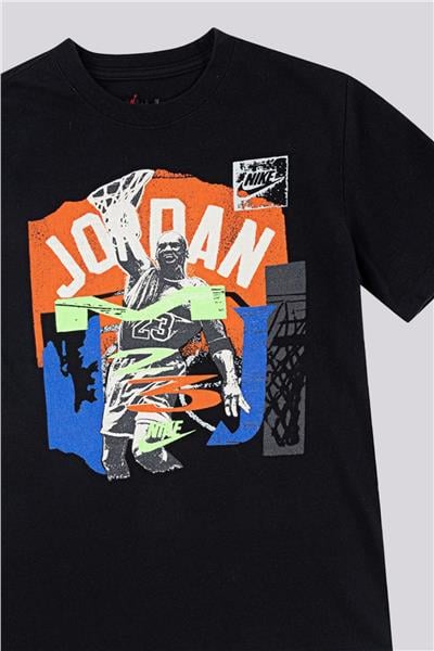 Air Jordan Boy Black TshirtAir Jordan Boy Black Tshirt