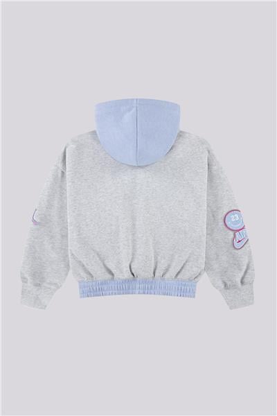 Air Jordan Kız Çocuk Gri SweatshirtAir Jordan Kız Çocuk Gri Sweatshirt