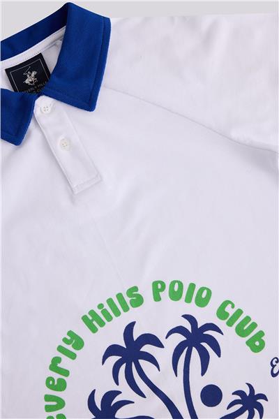 Beverly Hills Polo Club Erkek Çocuk Beyaz TshirtBeverly Hills Polo Club Erkek Çocuk Beyaz Tshirt