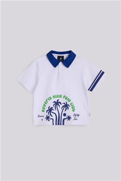 Beverly Hills Polo Club Erkek Çocuk Beyaz TshirtBeverly Hills Polo Club Erkek Çocuk Beyaz Tshirt