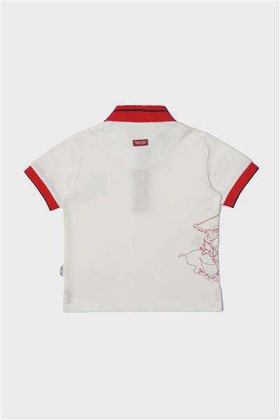 Beverly Hills Polo Club Erkek Çocuk Beyaz T-Shirt