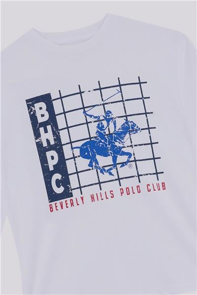 Beverly Hills Polo Club Erkek Çocuk Beyaz TshirtBeverly Hills Polo Club Erkek Çocuk Beyaz Tshirt