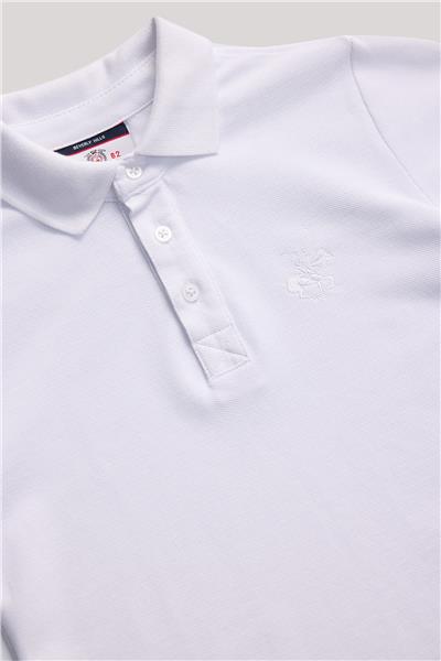 Beverly Hills Polo Club Erkek Çocuk Beyaz T-Shirt