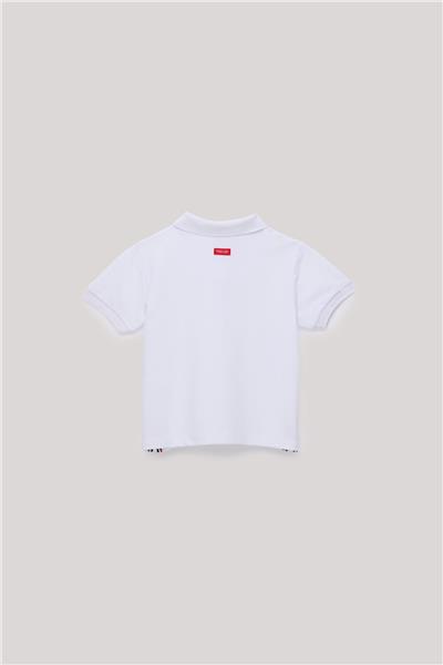 Beverly Hills Polo Club Erkek Çocuk Beyaz T-Shirt