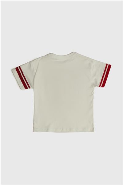 Beverly Hills Polo Club Erkek Çocuk Beyaz T-Shirt