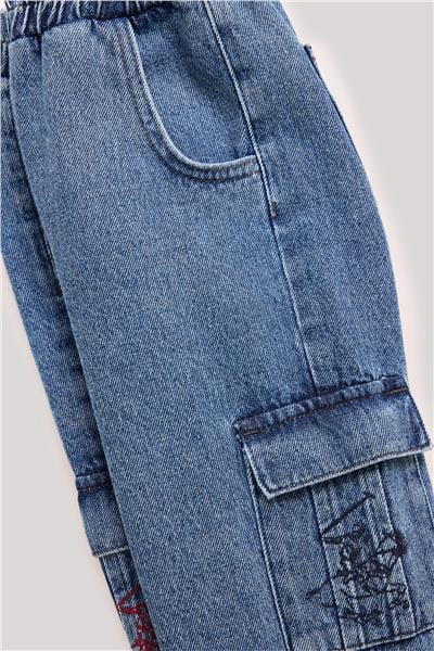 Beverly Hills Polo Club Erkek Çocuk Denim Pantolon