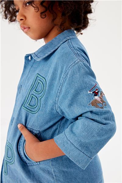 Beverly Hills Polo Club Erkek Çocuk Denim Ceket