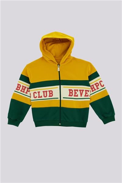 Beverly Hills Polo Club Boy Patterned Tracksuit TopBeverly Hills Polo Club Boy Patterned Tracksuit Top