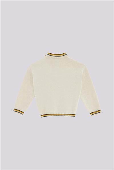 Beverly Hills Polo Club Boy Ecru SweaterBeverly Hills Polo Club Boy Ecru Sweater