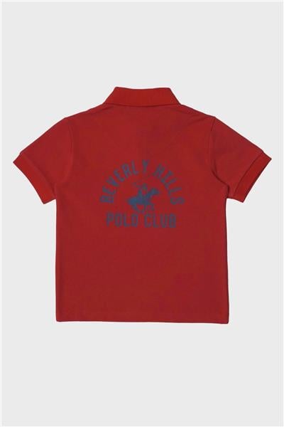 Beverly Hills Polo Club Erkek Çocuk Kırmızı T-Shirt