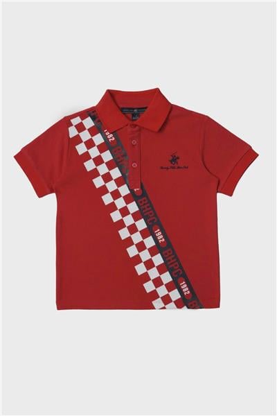 Beverly Hills Polo Club Erkek Çocuk Kırmızı T-Shirt
