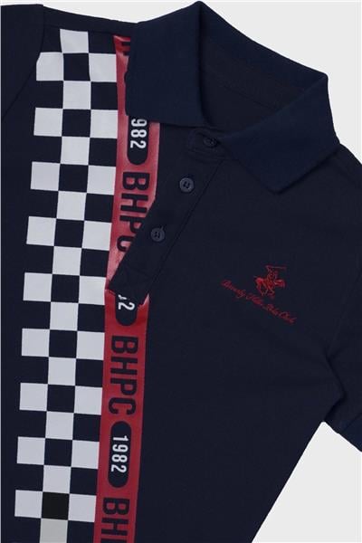 Beverly Hills Polo Club Erkek Çocuk Lacivert T-Shirt