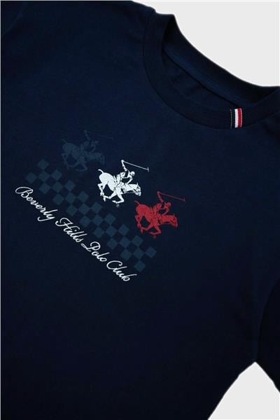 Beverly Hills Polo Club Erkek Çocuk Lacivert T-Shirt