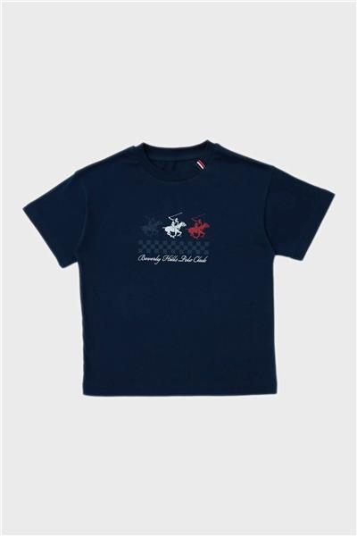 Beverly Hills Polo Club Erkek Çocuk Lacivert T-Shirt