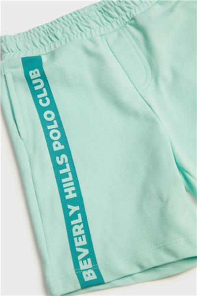 Beverly Hills Polo Club Erkek Çocuk Mavi Şort